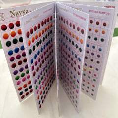 Designer Color Sticker Bindi Book-Navya Suhag-BB134
