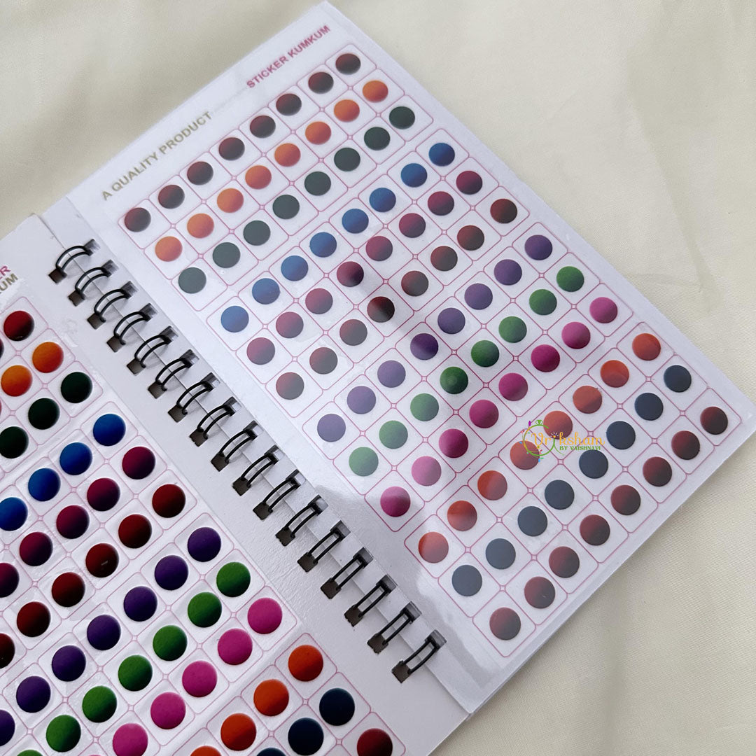 Designer Color Sticker Bindi Book-Navya Suhag-BB134