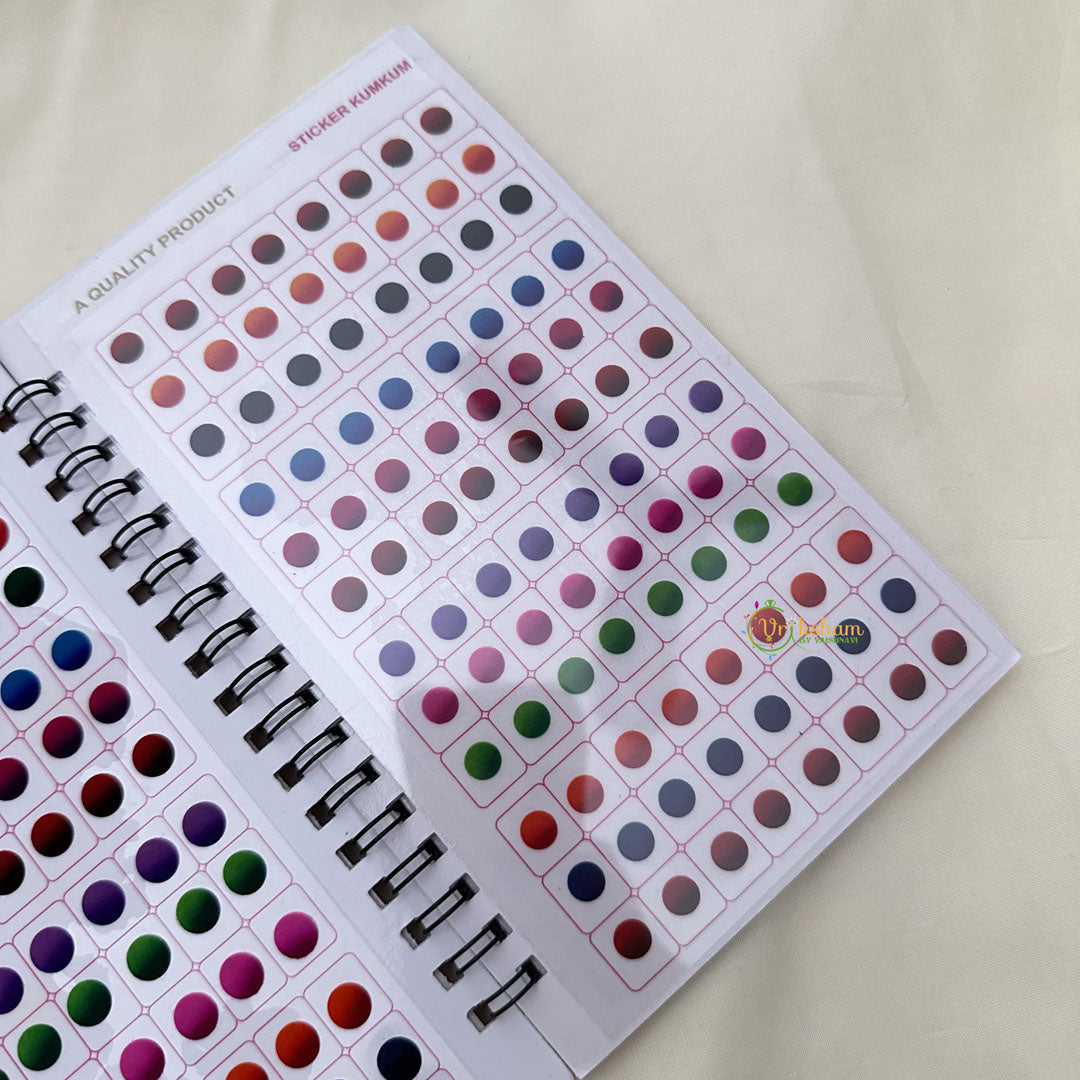 Designer Color Sticker Bindi Book-Navya Suhag-BB134