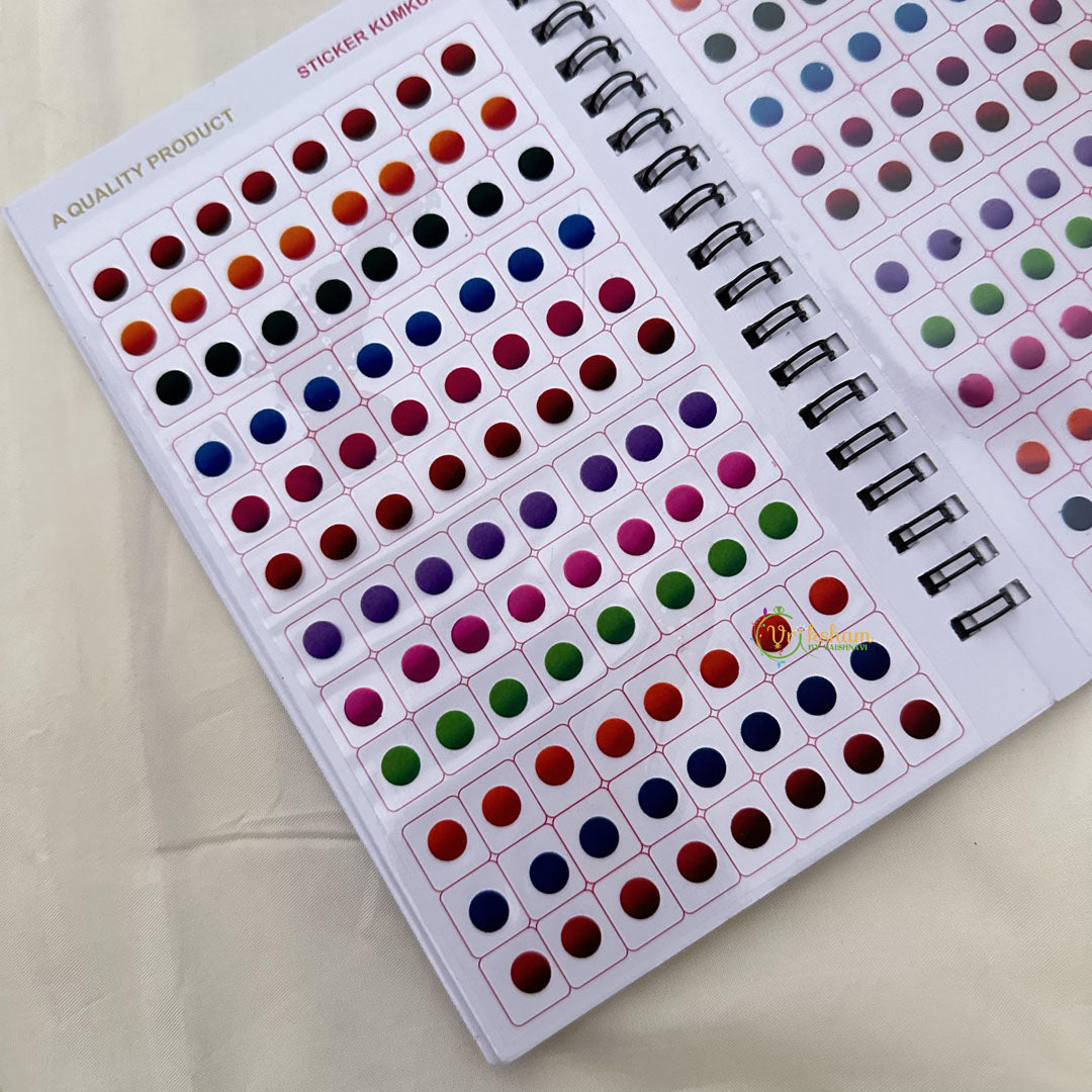 Designer Color Sticker Bindi Book-Navya Suhag-BB134