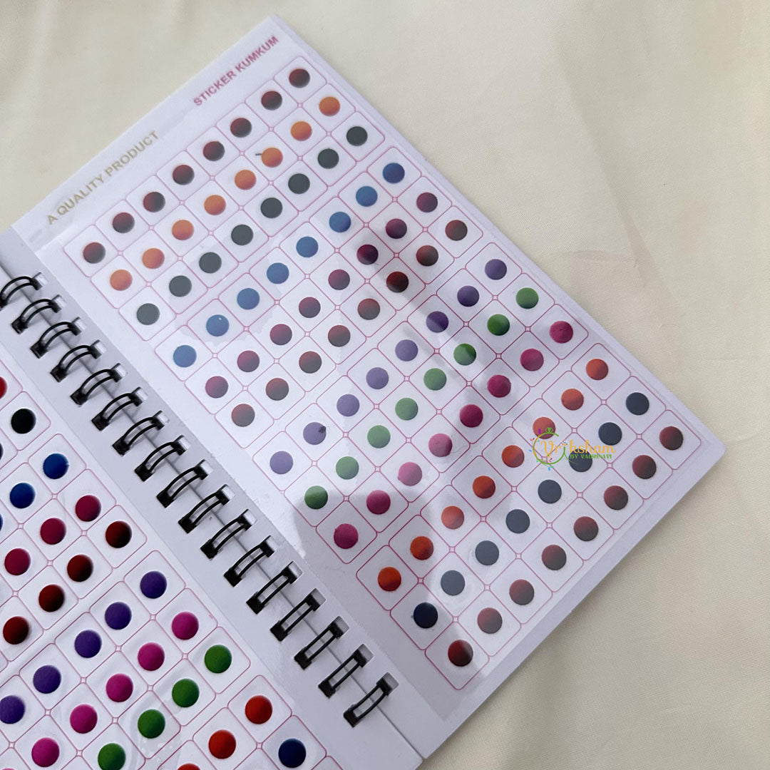 Designer Color Sticker Bindi Book-Navya Suhag-BB134