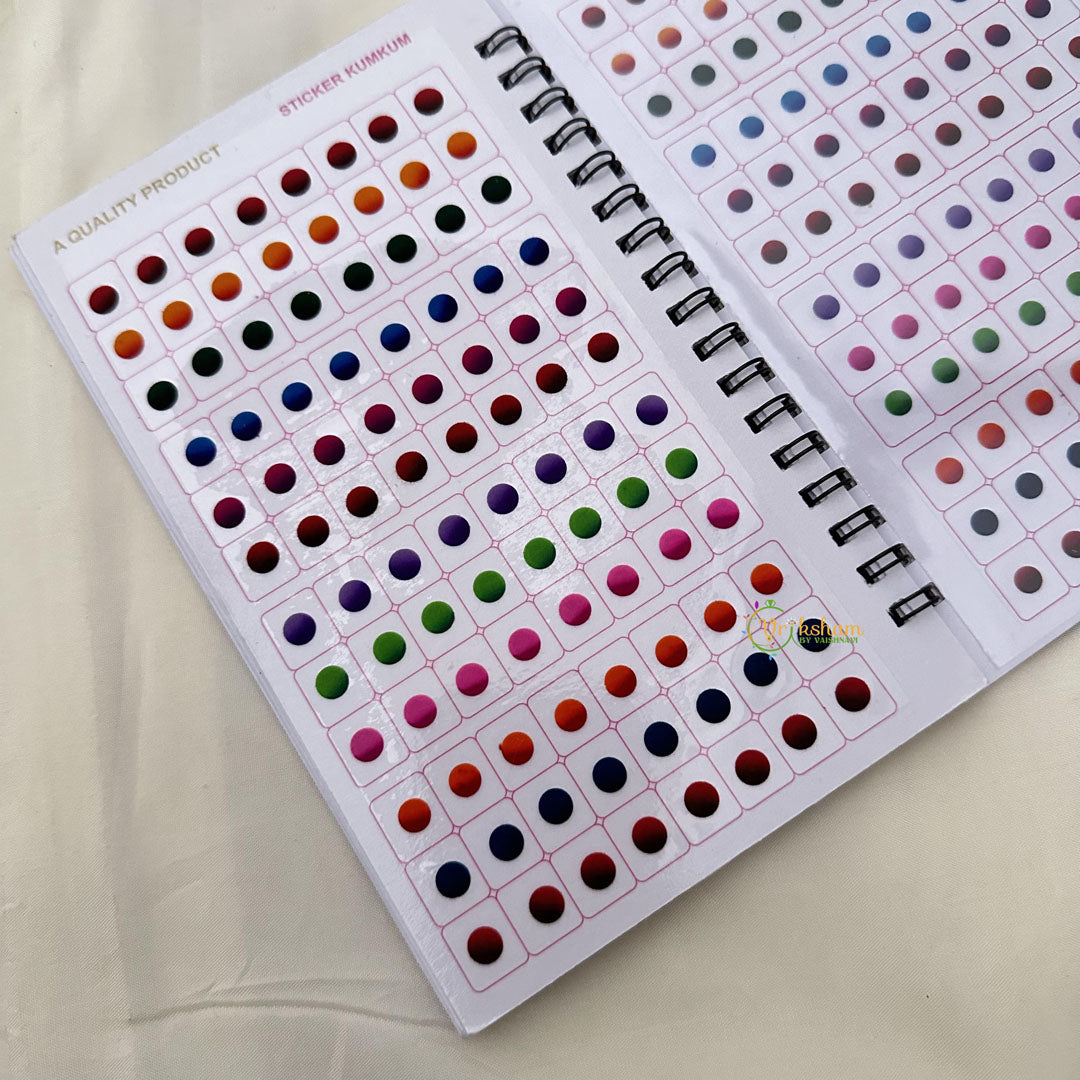 Designer Color Sticker Bindi Book-Navya Suhag-BB134