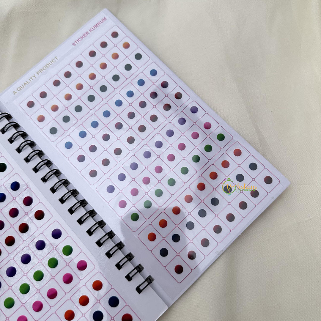 Designer Color Sticker Bindi Book-Navya Suhag-BB134