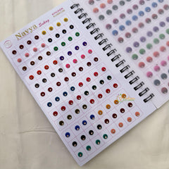 Plain Round Shaped Bindi Book-Navya Suhag-BB128