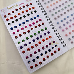 Plain Round Shaped Bindi Book-Navya Suhag-BB128