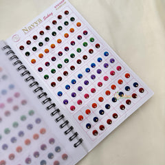 Plain Round Shaped Bindi Book-Navya Suhag-BB128