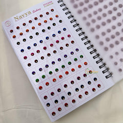 Plain Round Shaped Bindi Book-Navya Suhag-BB128