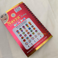 Plain Round Shaped Bindi Book-Navya Suhag-BB128