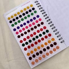 Double Shaded Color Sticker Bindi Book-Navya Suhag-BB133