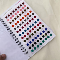 Double Shaded Color Sticker Bindi Book-Navya Suhag-BB133