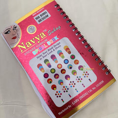 Double Shaded Color Sticker Bindi Book-Navya Suhag-BB133