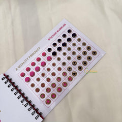 Stylish Cocktail Sticker Bindi Book-Navya Suhag-BB149