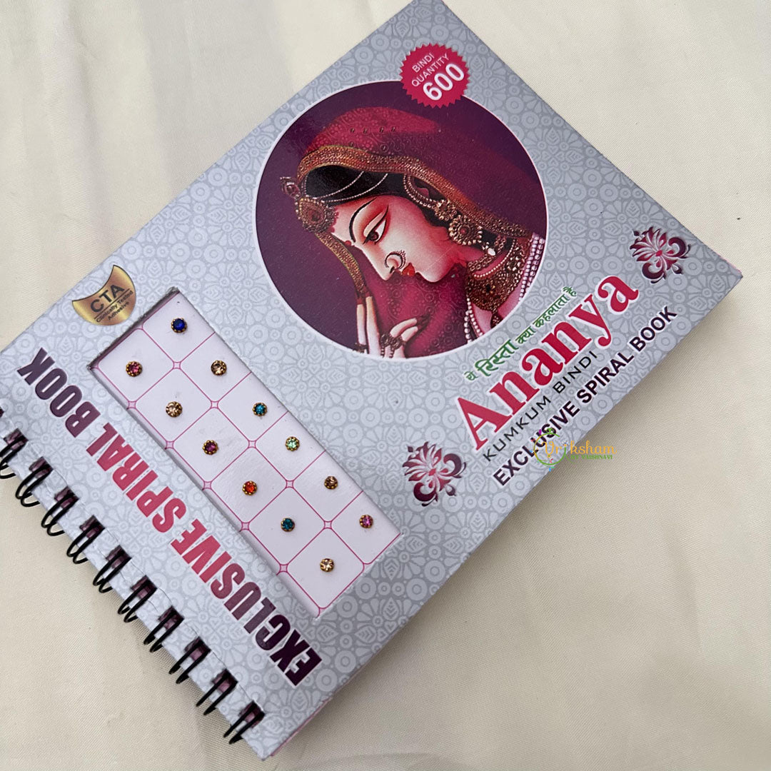 Fancy Cocktail Sticker Bindi Book-Ananya-BB155