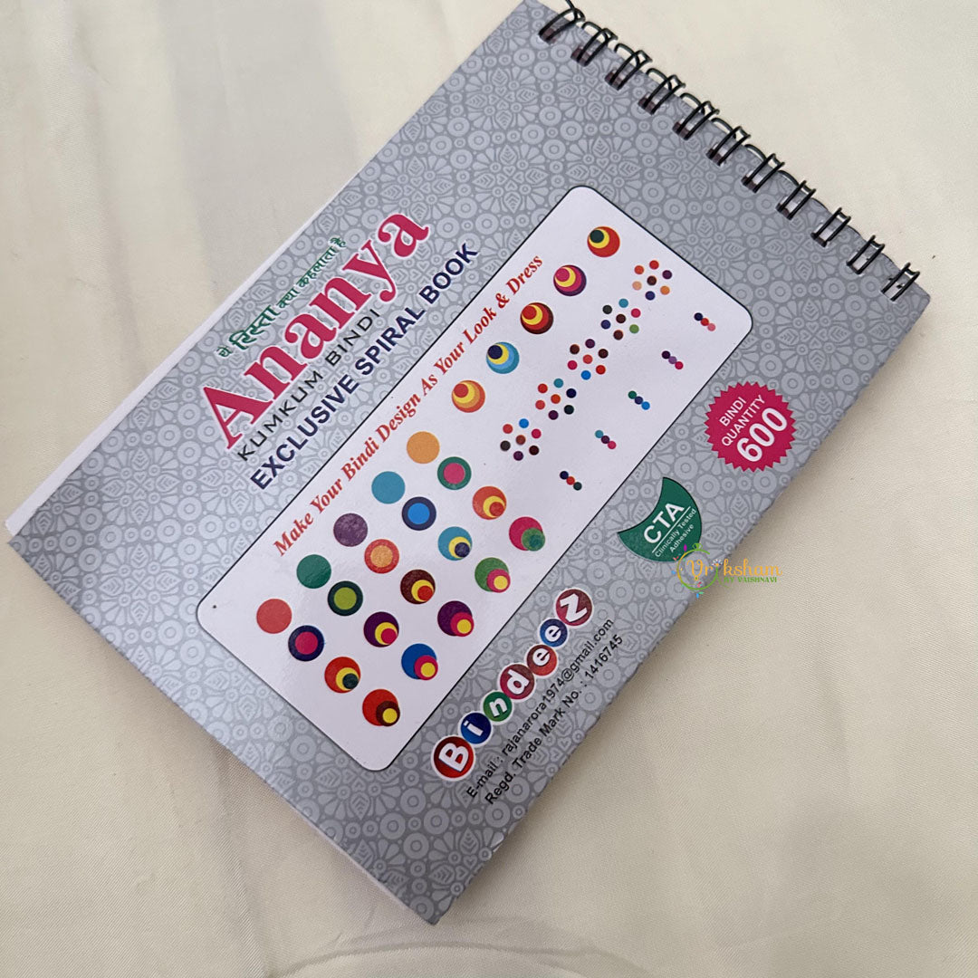 Fancy Cocktail Sticker Bindi Book-Ananya-BB155