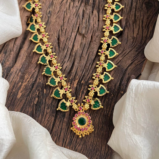 Tradional Kerala Palakka Neckpiece-15 Palakka-G13321