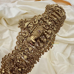 Exquisite Gold Polish Bridal Hipbelt-G14573