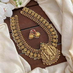 Premium Krishna Long Neckpiece-Pearls-G13472