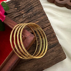 Designer Gold Look Alike Daily Wear Bangles-G13171