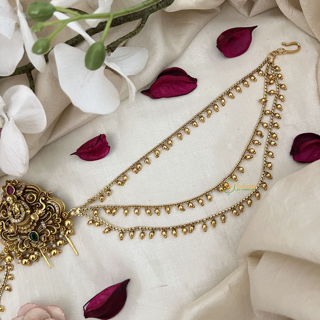 Vriksham Goddess Lakshmi Jada Billai With Gold Maatil Bridal Jada Billai-G19306