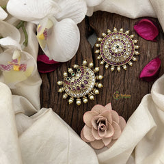 Vriksham South Indian Bridal Chandran & Suryan Billai-Pearl-G19330