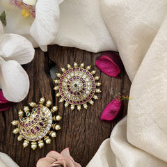Vriksham South Indian Bridal Chandran & Suryan Billai-Pearl-G19330