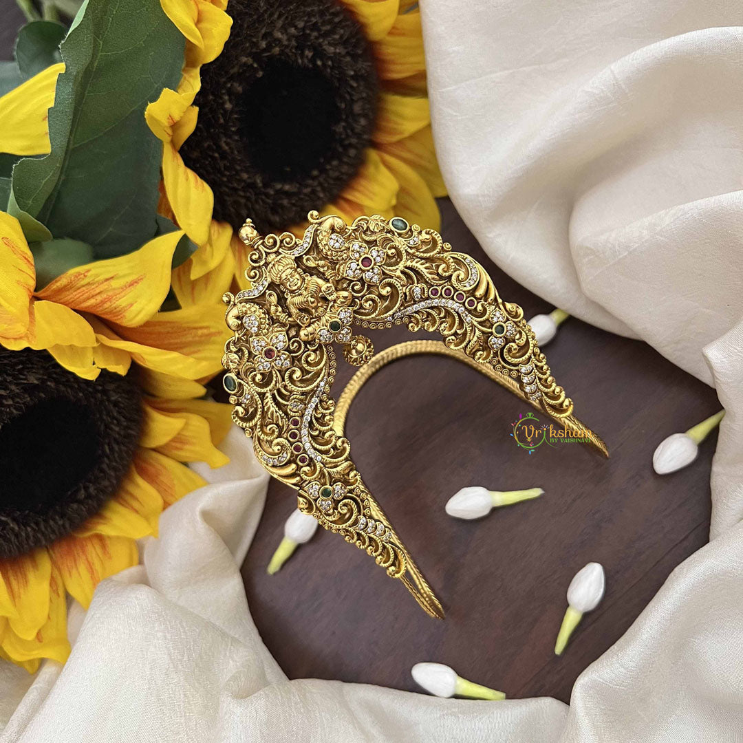 Vriksham Gold Alike Nakshi Lakshmi  Vangi -Temple Armlet-G21000