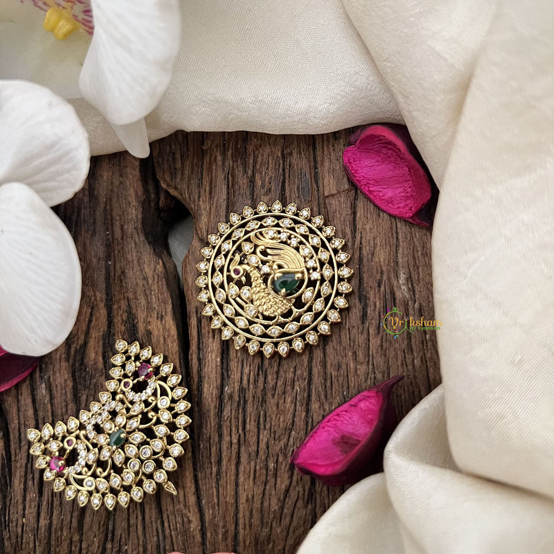 Vriksham Designer Peacock Feather Chandran & Suryan Billai-G19341
