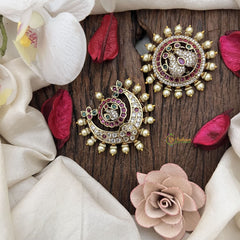 Vriksham Dual Peacock With Pearl Design Chandran & Suryan Billai-G19343