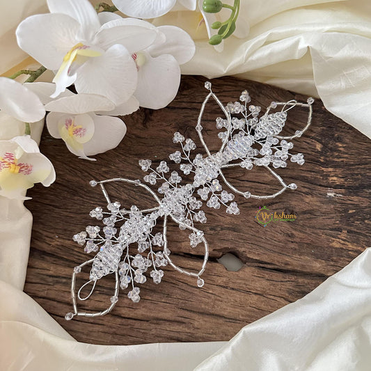 Crystal Silver Bridal Hair Accessories-H630