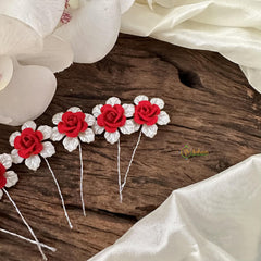 Small Flower Juda Hair Pin-Hair Accessories-H644