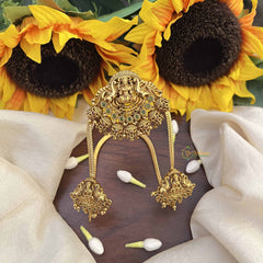 Vriksham Gold Alike Elephant Style Nakshi Jhumka Gold DropLakshmi Vangi -Temple Armlet-G21005