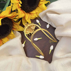 Vriksham Traditional AD Stone Lakshmi Vangi-Temple Armlet-G21015