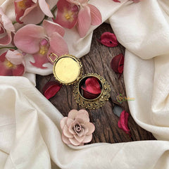 Vriksham Temple Inspired Ram Parivar Idol Gold Kumkum Box-G20275