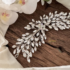 Crystal Silver Bridal Hair Accessories-H812