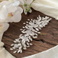 Crystal Silver Bridal Hair Accessories-H816