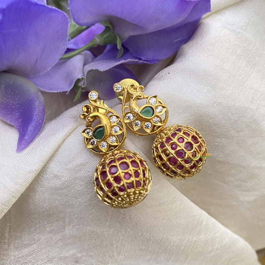 Trendy Gold Alike Small Jhumkas-G15138