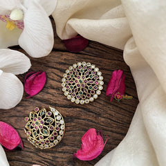 Vriksham Lotus Style Chandran & Suryan Billai-Green Red & White-G19337