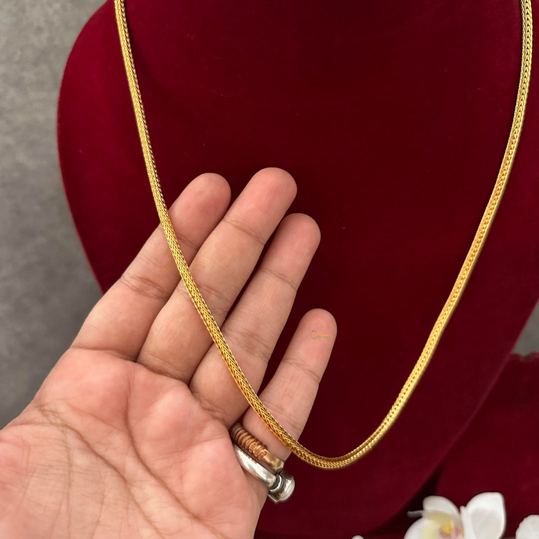 Gold Look Alike Daily Wear Chain-Rope Type-G13214 – vrikshamindia