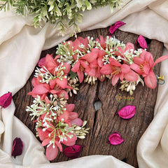 Vriksham Pitch Floral With  Beads Veni Gajra Flower Accessories-H1175