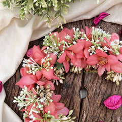Vriksham Pitch Floral With  Beads Veni Gajra Flower Accessories-H1175
