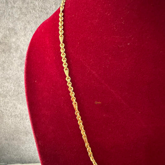 Unique Gold Alike Daily Wear Chain-G13229