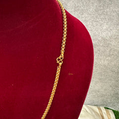 Stylish Gold Look Alike Daily Wear Chain-G13218