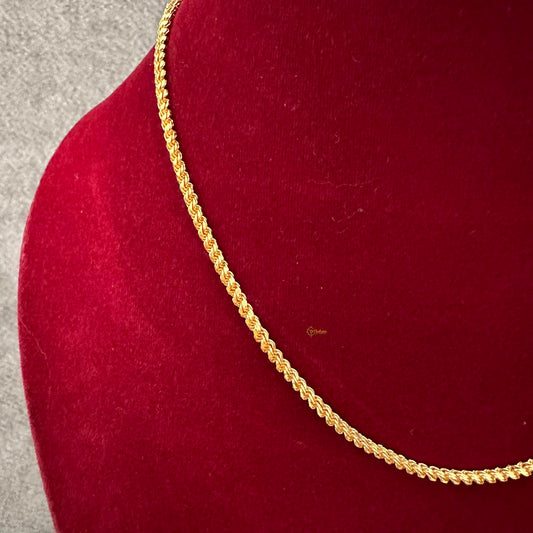 Thin Gold Look Alike Daily Wear Chain-G13243