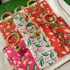 Return Gift Purses -Pichwai Prints-6 pieces Set-RG113