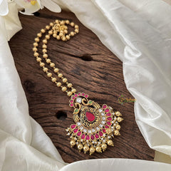 Designer Jadau Kundan Pendant Chain-J2378