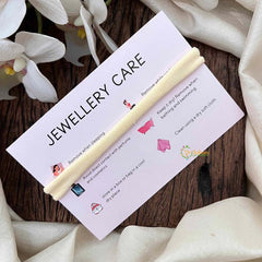 Vriksham Red and White Jasmine Flower Baby Headband Flower Accessories-KH1387