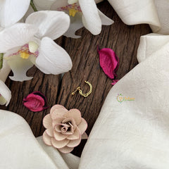 Vriksham Designer Naths/Nose pin-Red White-G18706