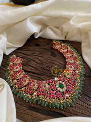 Precious Jadau Kundan Choker Short Neckpiece -J1604