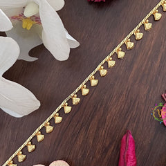Vriksham Gold Look Alike Triangle Thin Hip Chain-G17953