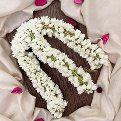 Vriksham Premium Triple-Layered Jasmine Bud Hair Extension Flower Accessories-KH1325